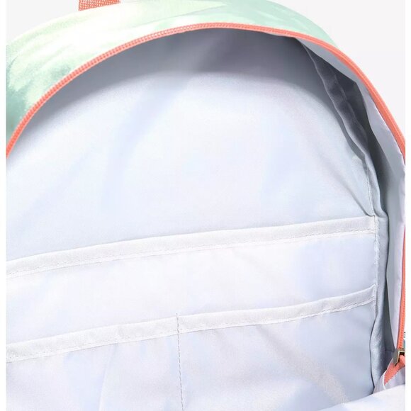 Disney Winnie the Pooh Multi-Pocket Backpack with Plush Pooh Keychain - NWT - Picture 4 of 5